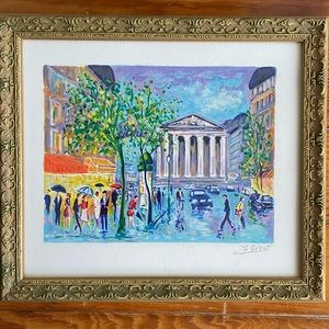 Jean Claude Picot authentic artwork